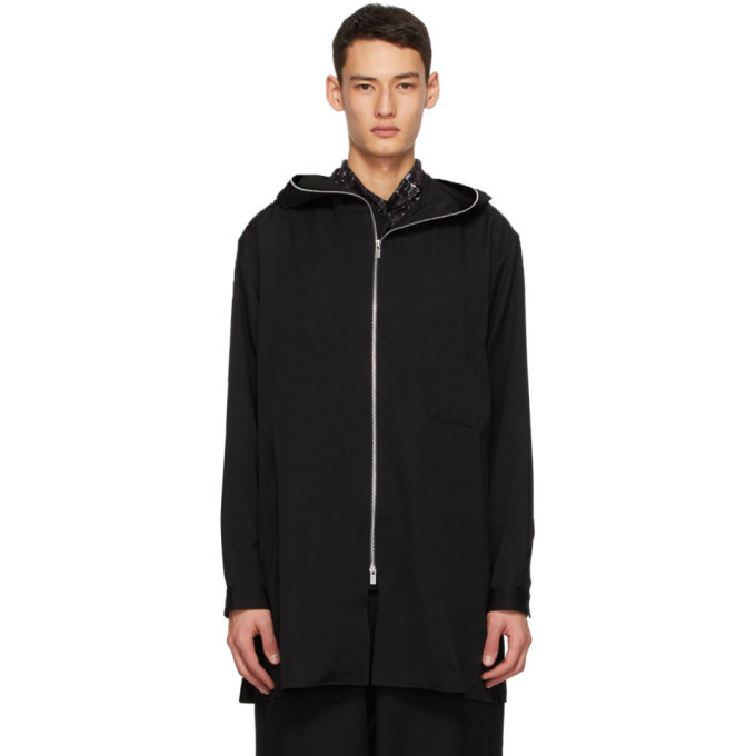 Photo: Yohji Yamamoto Black Zipper Hoodie