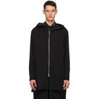 Yohji Yamamoto Black Zipper Hoodie