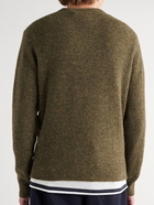 Norse Projects - Sigfred Brushed Knitted Sweater - Brown