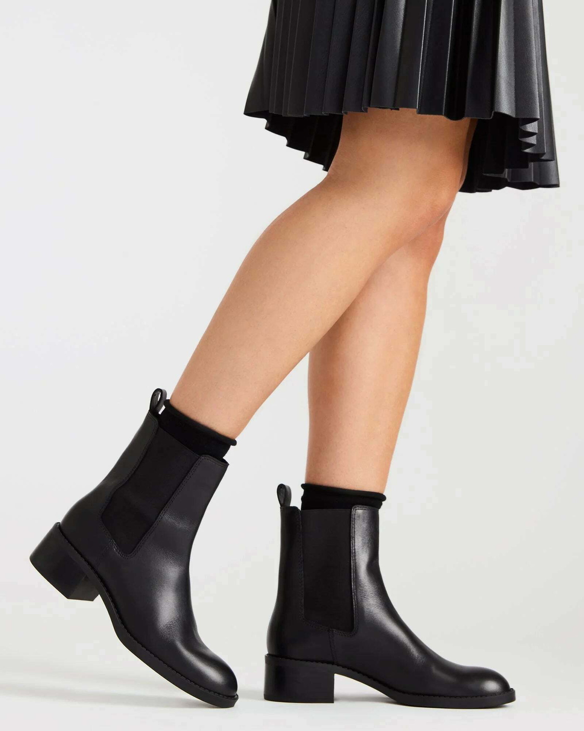 Steve Madden Kaplan Booties in Black