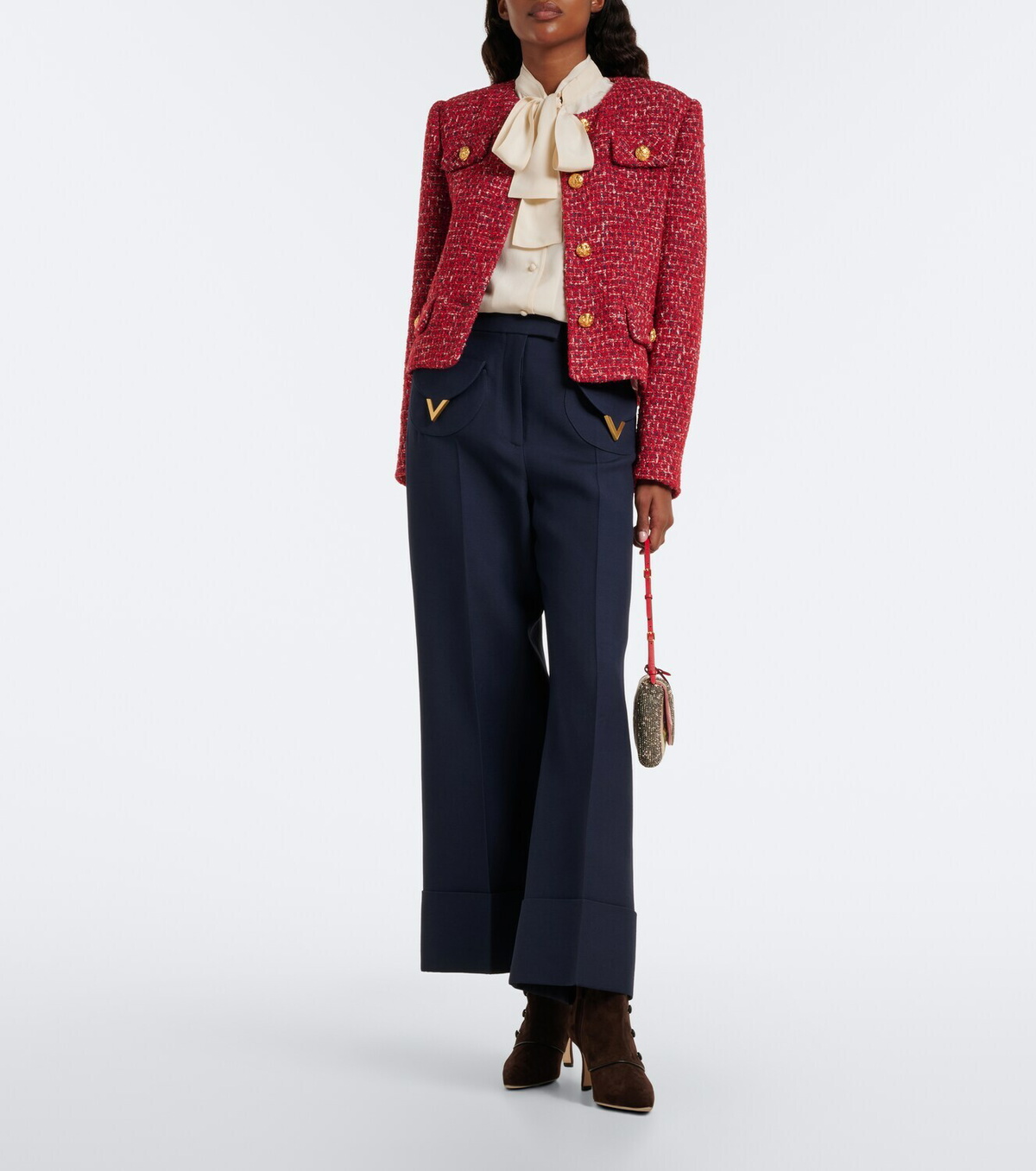 Manolo Blahnik Vivés suede ankle boots