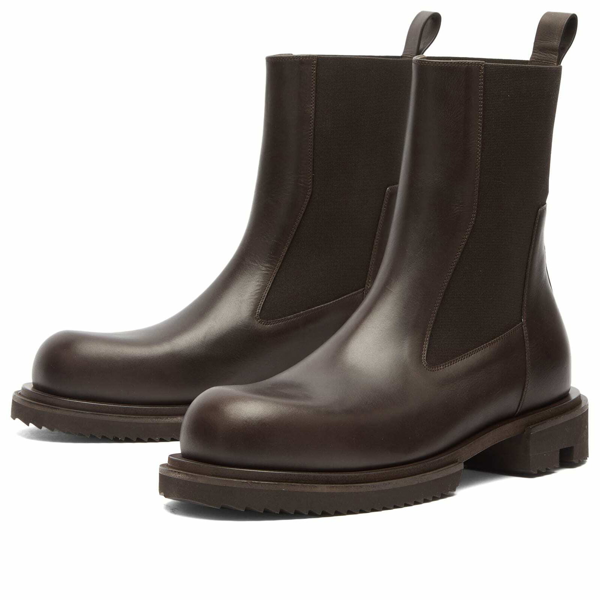 Rick Owens Men's Gabe Beatle Boot in Dark Dust