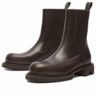 Rick Owens Men's Gabe Beatle Boot in Dark Dust