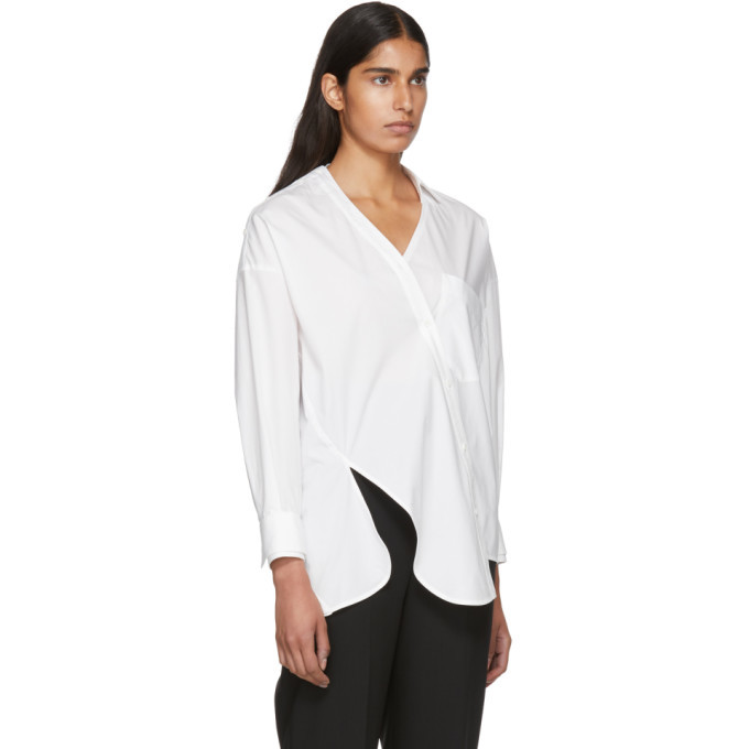 Enfold White Broad Twist Design Shirt Enfold