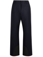 Moncler Grenoble - Bootcut Padded Wool-Flannel Ski Pants - Blue