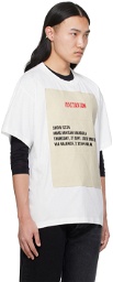 MM6 Maison Margiela White Basic T-Shirt