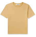 SÉFR - Luca Cotton-Blend Jersey T-shirt - Yellow