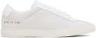 Common Projects Off-White Tennis Classic Sneakers