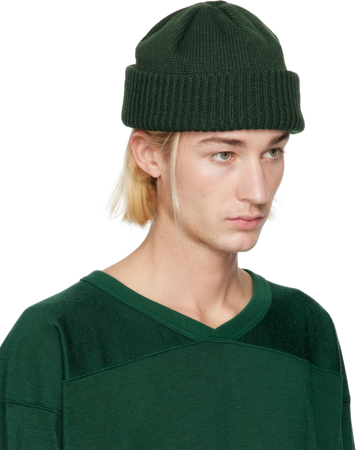 nanamica Green WINDSTOPPER Beanie