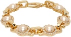 Hatton Labs SSENSE Exclusive Gold Romeo Link Bracelet