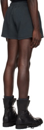 GREG ROSS Black Gym Shorts