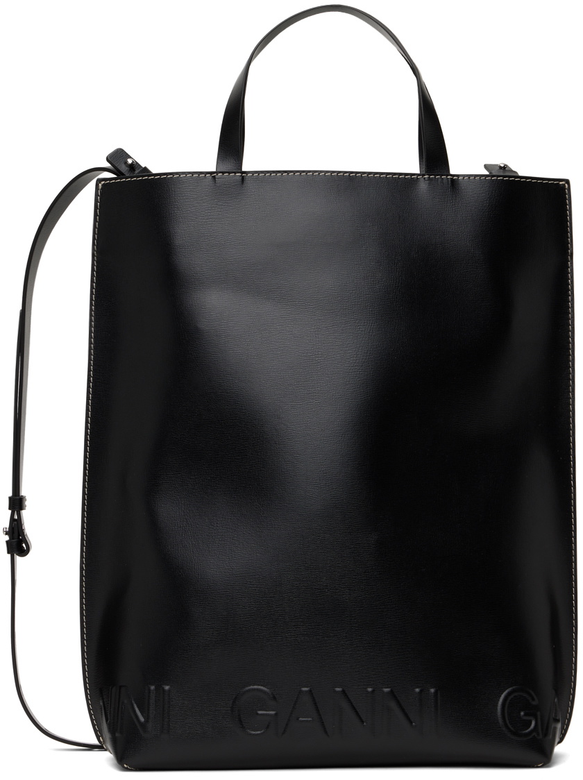 GANNI Black Medium Tote GANNI