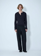 Our Legacy Fine Knit Cotton Crepe Henley