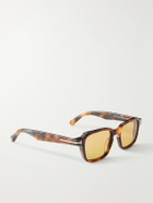 TOM FORD - Ezra-02 Square-Frame Tortoiseshell Acetate Sunglasses