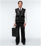Burberry - Shearling pocket vest