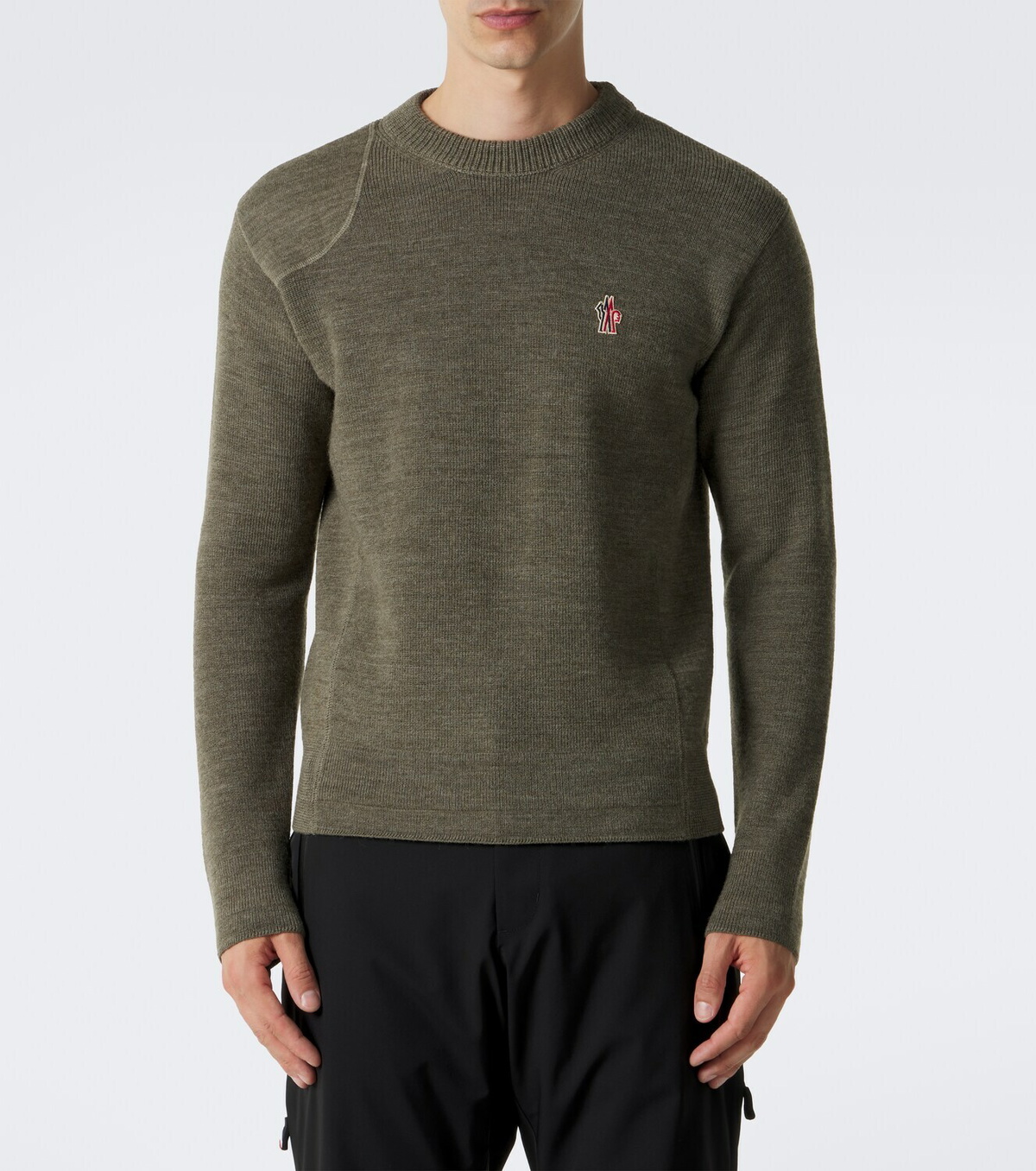Moncler Grenoble Logo virgin wool sweater