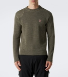 Moncler Grenoble Logo virgin wool sweater