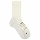 Satisfy Men's Merino Nylon Tube Socks in Off-White