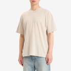 Represent Men's Script Logo T-Shirt in Concrete