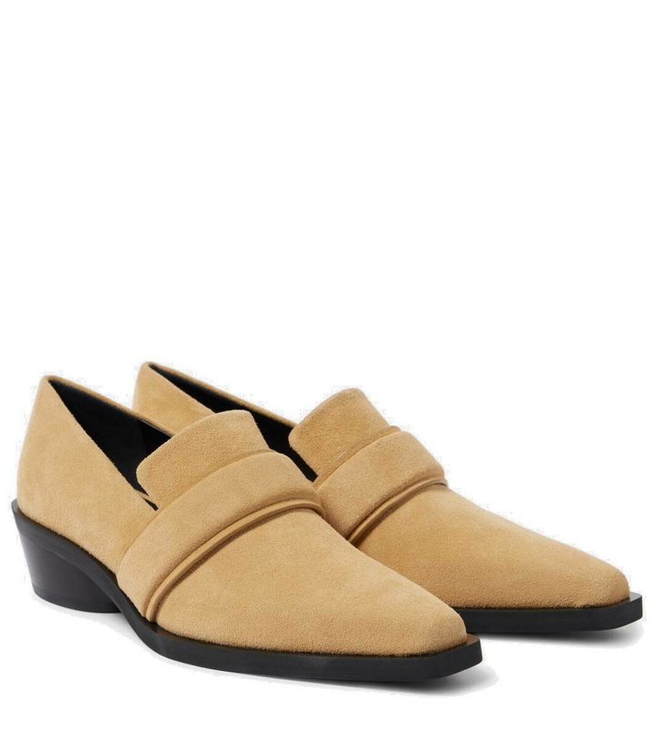 Photo: Proenza Schouler Bronco suede loafers