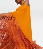 Taller Marmo Mambo tasselled kaftan maxi dress