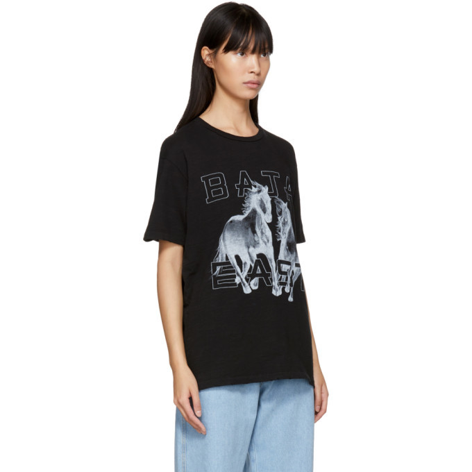 Baja East Black Freedom T-Shirt