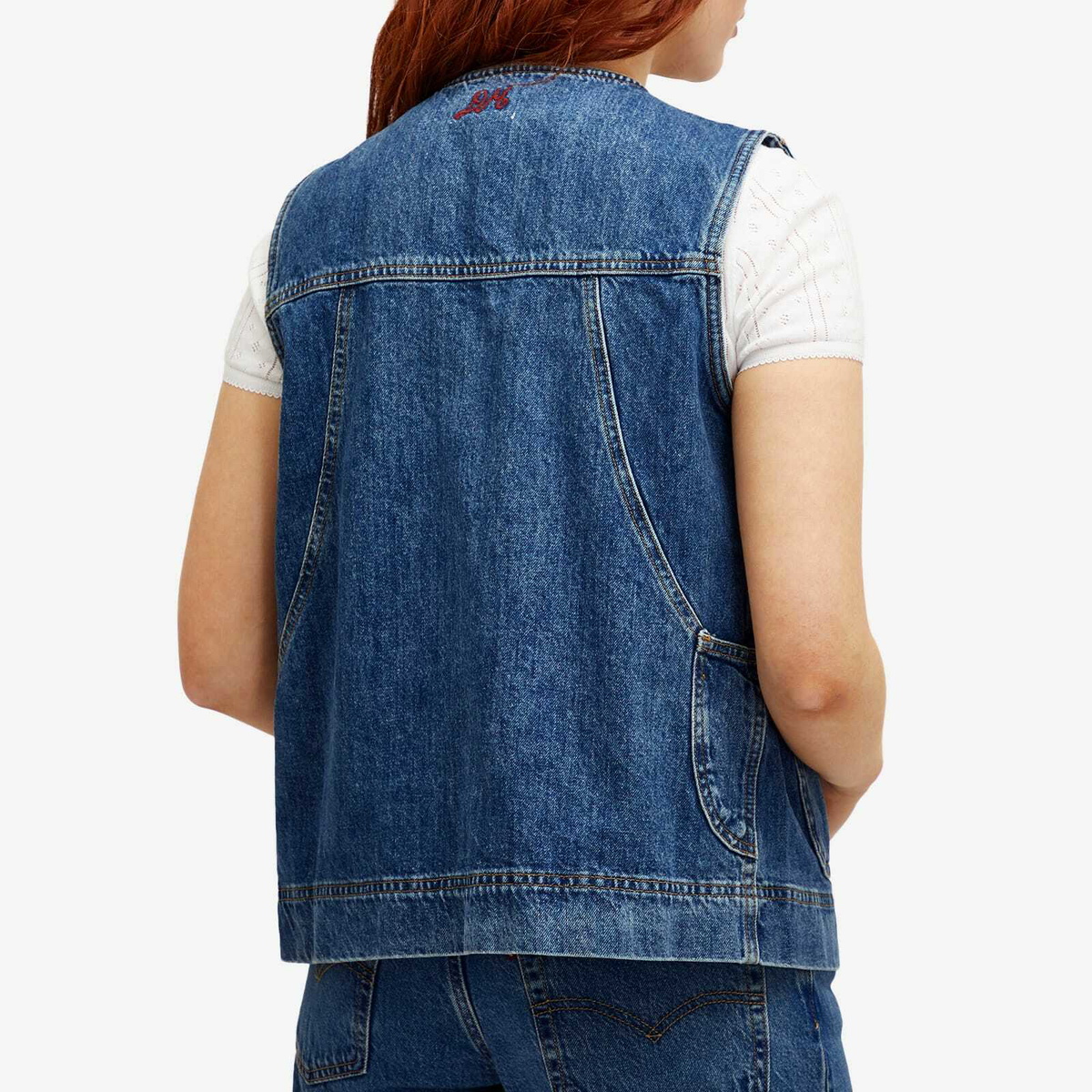 Damson Madder Women's Milly Gilet in Blue