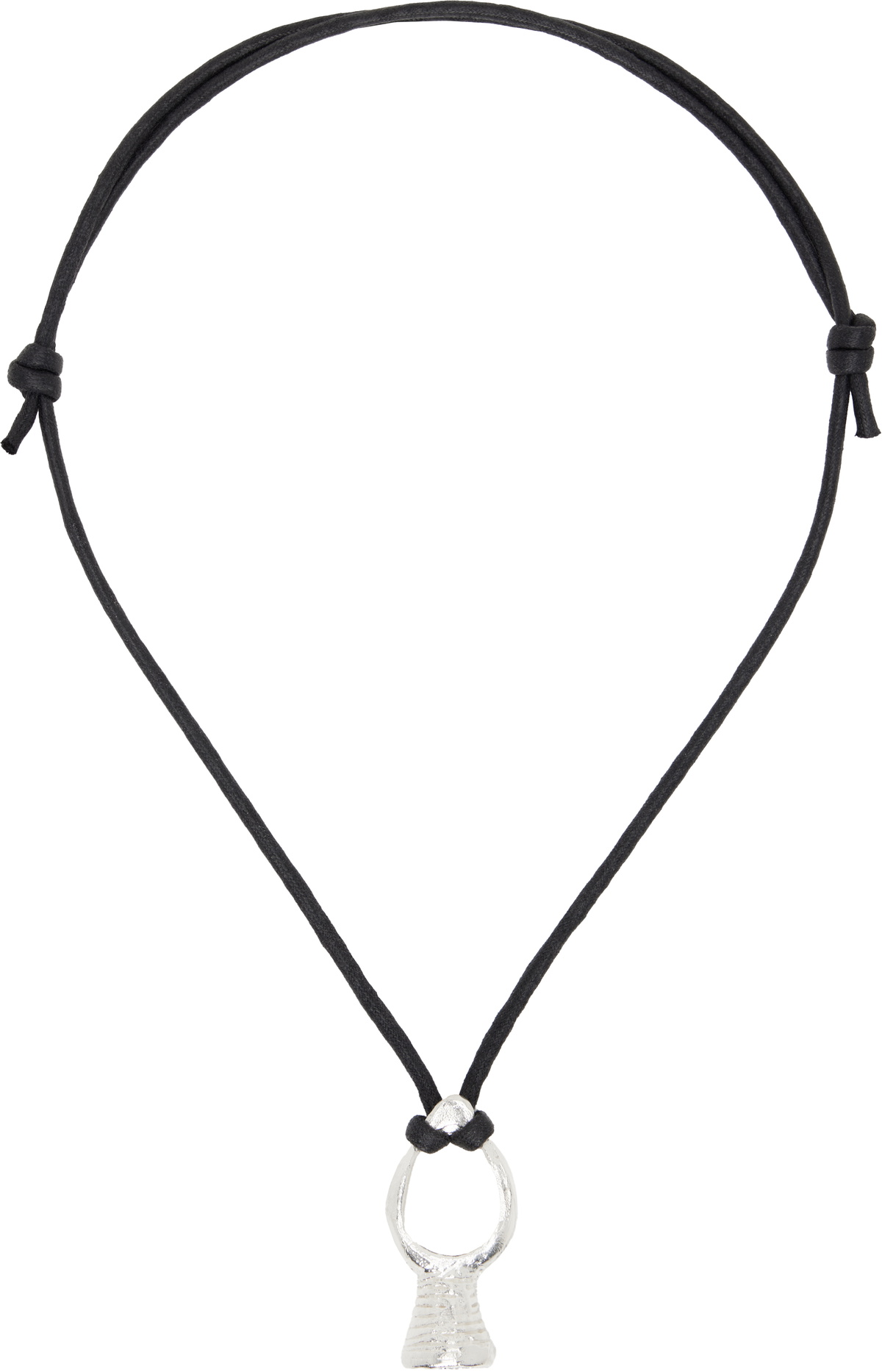 Alighieri Black & Silver 'The Hidden Reflection' Necklace