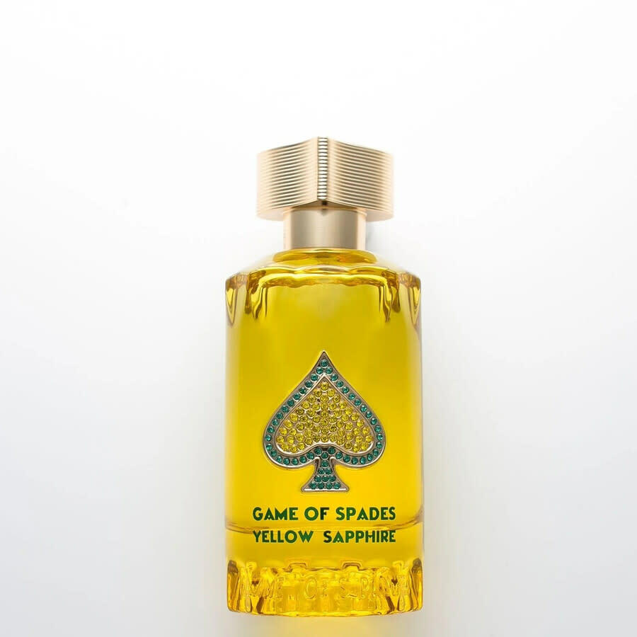 Jo Milano Mens Game Of Spades Yellow Sapphire EDP Spray 3.4 oz Fragrances 850051043071
