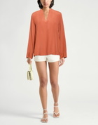 Manila Grace Womens Top Rust