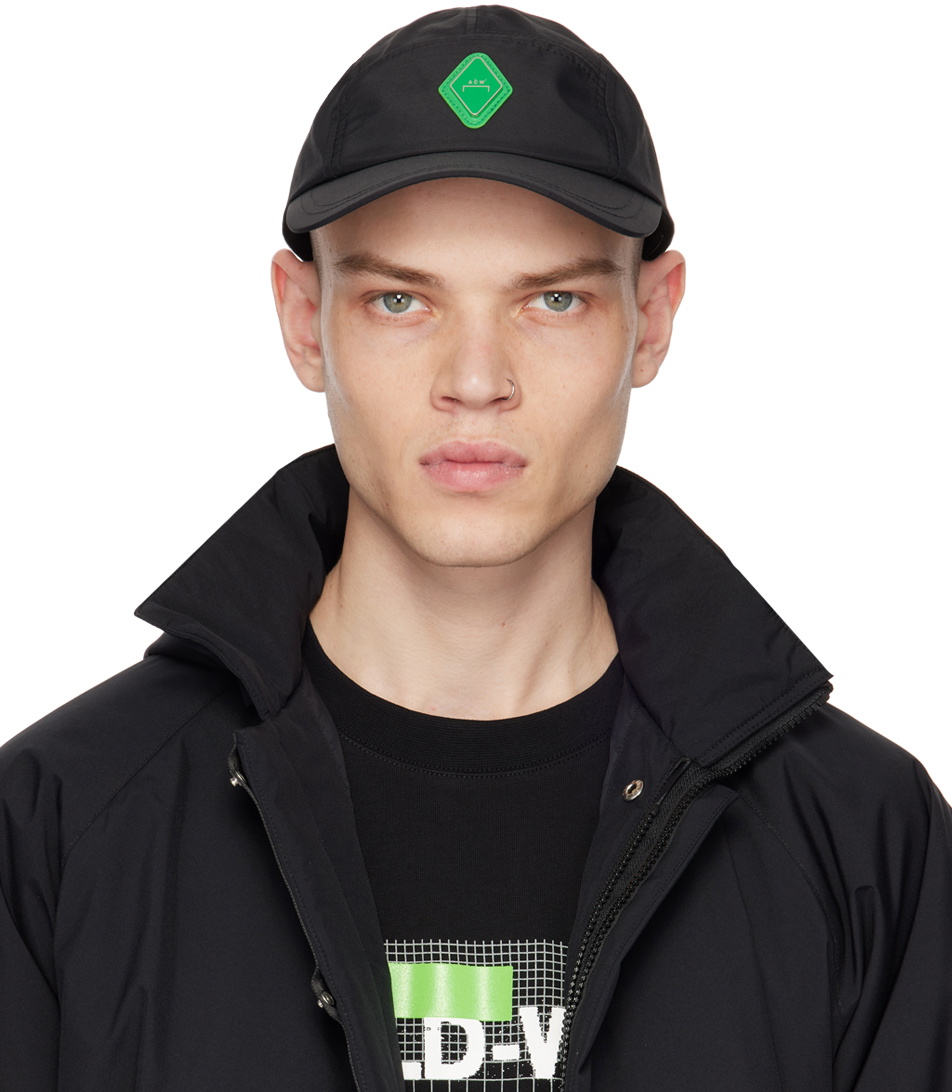 A-Cold-Wall* Black Rhombus Logo Cap A-Cold-Wall*