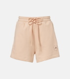 Adidas by Stella McCartney Logo cotton shorts