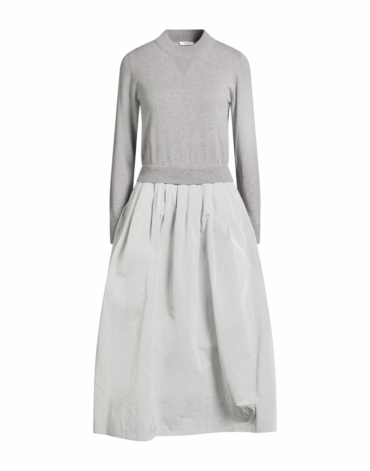 Peserico Womens Midi dress Light in Grey