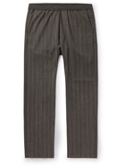 Barena - Tosador Straight-Leg Tech-Wool Trousers - Gray