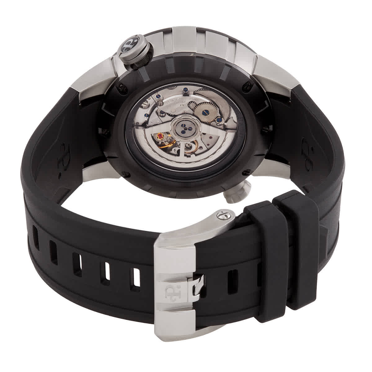 Perrelet Turbine Black Superluminova Dial Automatic Mens Watch A1067-1