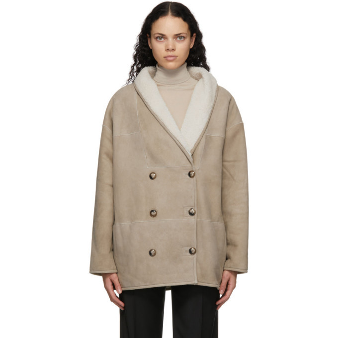 Loulou studio discount shearling