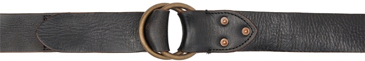 Photo: RRL Black Double-O-Ring Belt