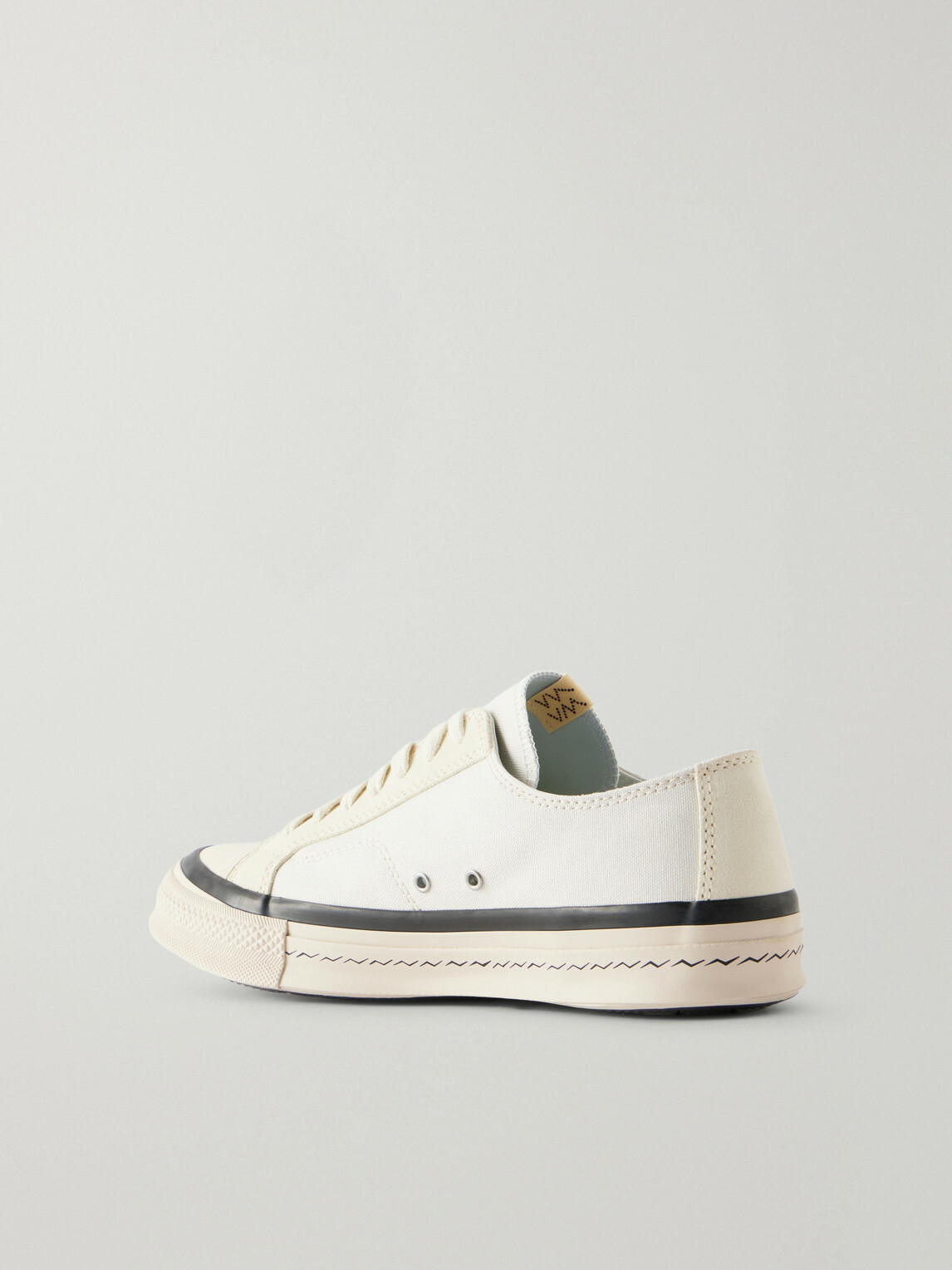 Visvim - Nolan Suede-Trimmed Canvas Sneakers - Neutrals