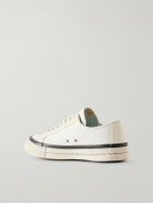 Visvim - Nolan Suede-Trimmed Canvas Sneakers - Neutrals