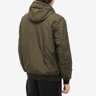 Stone Island Men's Crinkle Reps Hooded Jacket in Olive