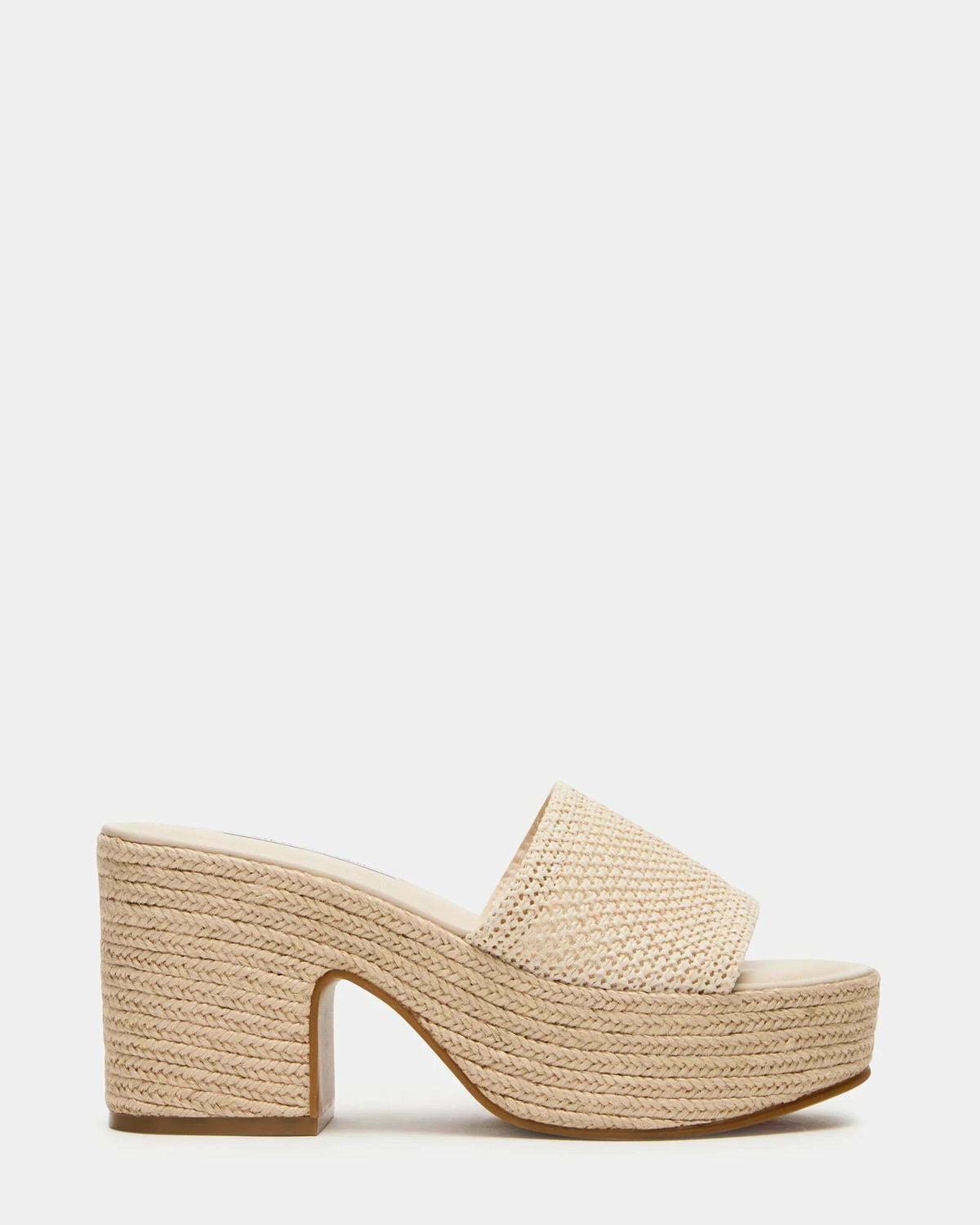 Steve Madden Trippy-Cr Heels in Natural