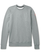 Canada Goose - Huron Logo-Appliquéd Cotton-Jersey Sweatshirt - Gray