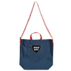Human Made Men's Shoulder Tote Bag in Navy 