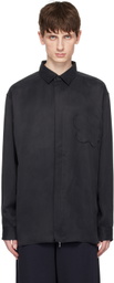 FORMA Black Zip Shirt