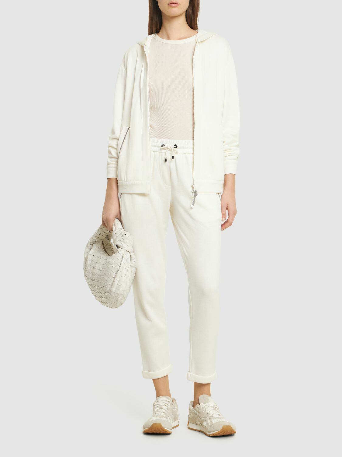 Tシャツ・カットソー BRUNELLO CUCINELLI Women Hoodies MD828SB806C8329 WHITE 24137021_54280212_600.jpg