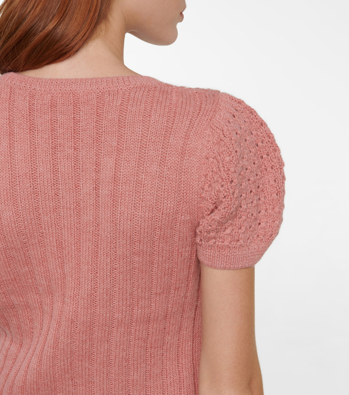 See By Chloe - Open-knit alpaca wool-blend top