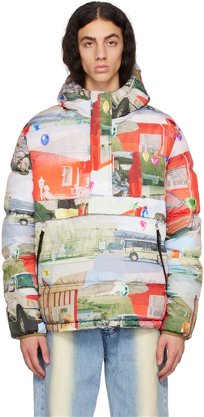 Photo: The Very Warm Multicolor Anorak Puffer Jacket