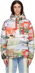 The Very Warm Multicolor Anorak Puffer Jacket