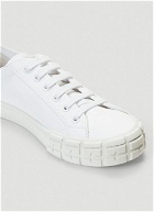 Cassetta Wheel Sneakers in White