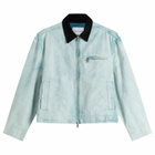 MKI Men's Sunfaded Work Jacket in Bleach